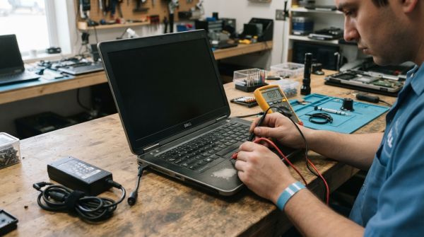 PC Dell qui ne charge plus : le diagnostic avant de racheter un chargeur