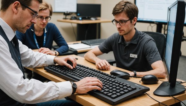 Les claviers d'ordinateur pour les personnes handicapées